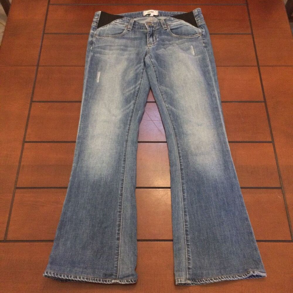Paige maternity Laurel Canyon jeans size 27